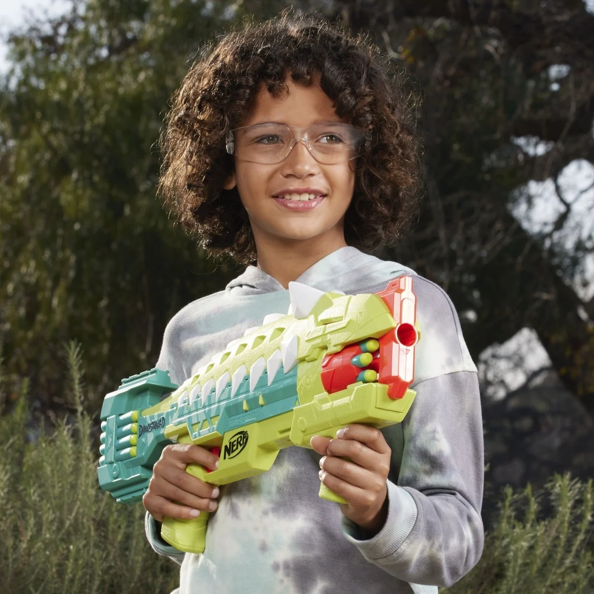 Blaster din Lumea Dinozaurilor Legendari - Nerf Elitte Dinosquad - Armorstrike, 16 proiectile [6]