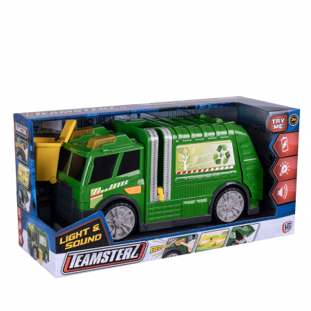 Utilaje constructie de jucarie - Camion de reciclare Hiti, Teamsterz