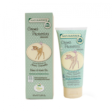 Igiena si ingrijire - Crema protectiva Naturaverde BIO Bambi pentru copii, 100 ml