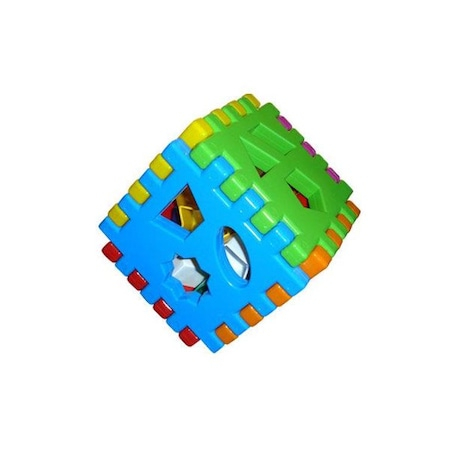 Jucarii bebelusi - Cub educational Malipen din plastic cu forme