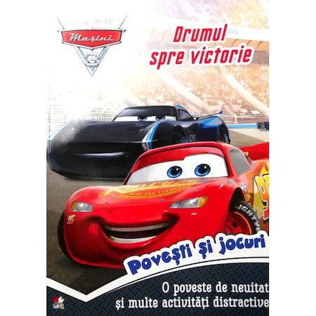 Gaming, Carti & Birotica - Disney Pixar Masini 3 - Povesti si jocuri - Drumul spre victorie