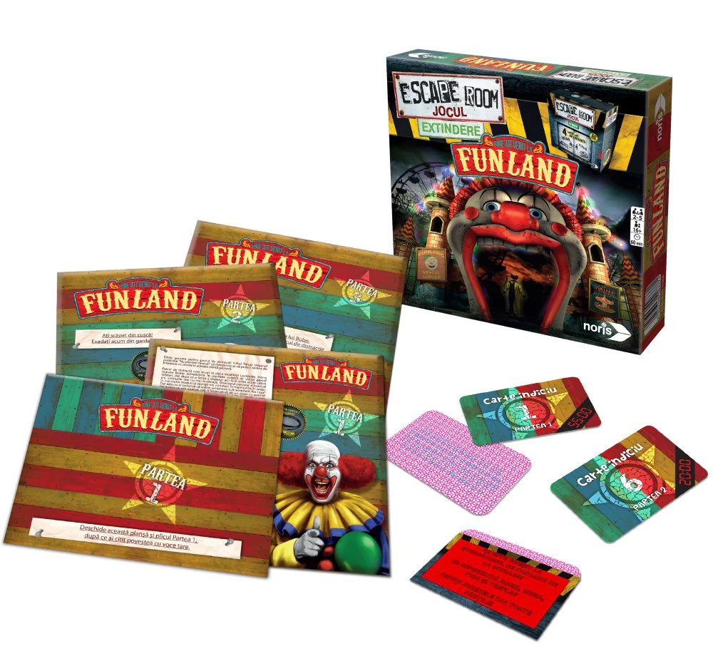 Jocuri de societate - Escape Funland – Evadarea din Parcul Groazei