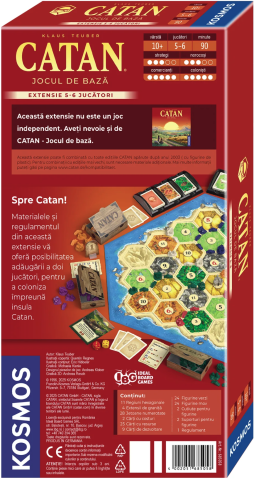 Extensie - Catan - Jocul de baza - 5-6 jucatori- Editia de Legenda  2025 [0]