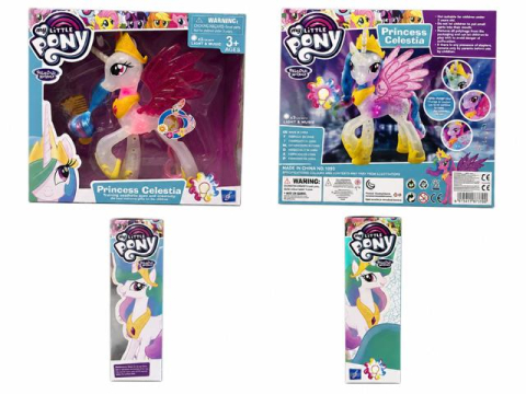 Figurina Electronica Stralucitoare -  My Little Pony  Printesa Celestia  cu Muzica si Lumini [3]