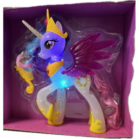 Figurina Electronica, Stralucitoare, My Little Printesa Celestia, cu Muzica si Lumini [1]