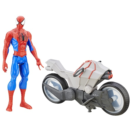 Figurina Spider-Man cu Spider Cycle [0]