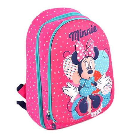 Gaming, Carti & Birotica - Ghiozdan 3D Minnie Mouse, Roz, 40 cm