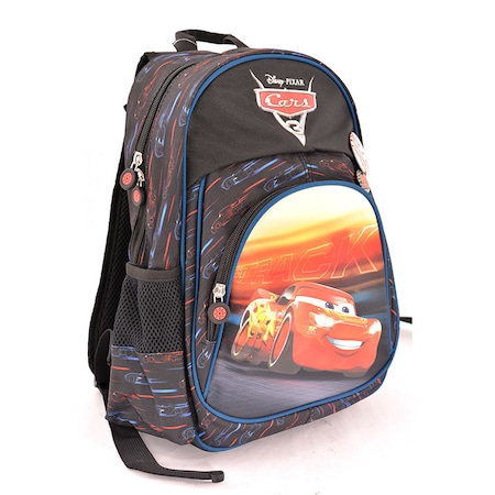 Rechizite si papetarie pentru copii - Ghiozdan Cars 3 Albastru Inchis 38 cm
