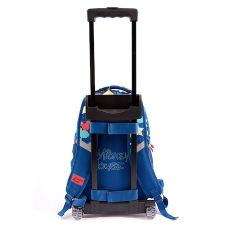 Ghiozdan Troller Clasa 1/4 Mickey Albastru Verde Pigna [2]