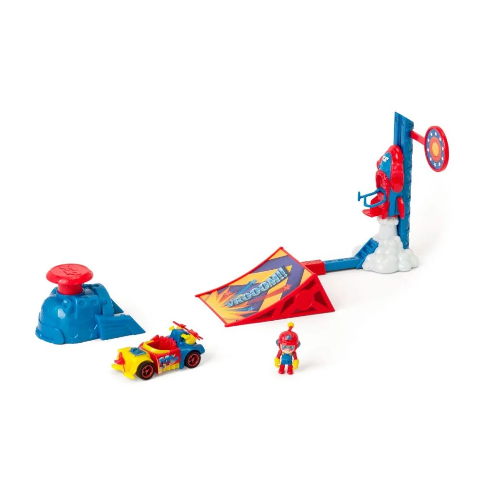 Joc Auto de Curse Rocket Launch - Set de joaca T-Racers - Lansarea Rachetei pe Luna [4]