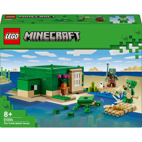 Joc de Constructie LEGO® Minecraft® 21254 THE TURTLE BEACH HOUSE [7]