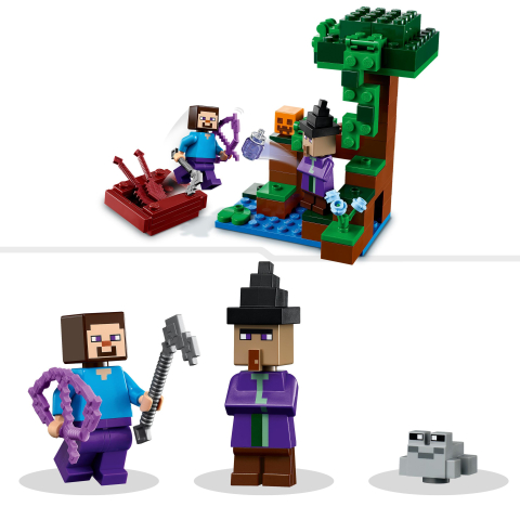 Joc de Constructie Lego Minecraft® - Aventuri la Ferma de dovleci   21248 [4]