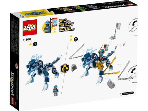 Joc de Constructie LEGO® Ninjago - Dragonul de apa EVO al Nyei 71800, 173 piese [3]