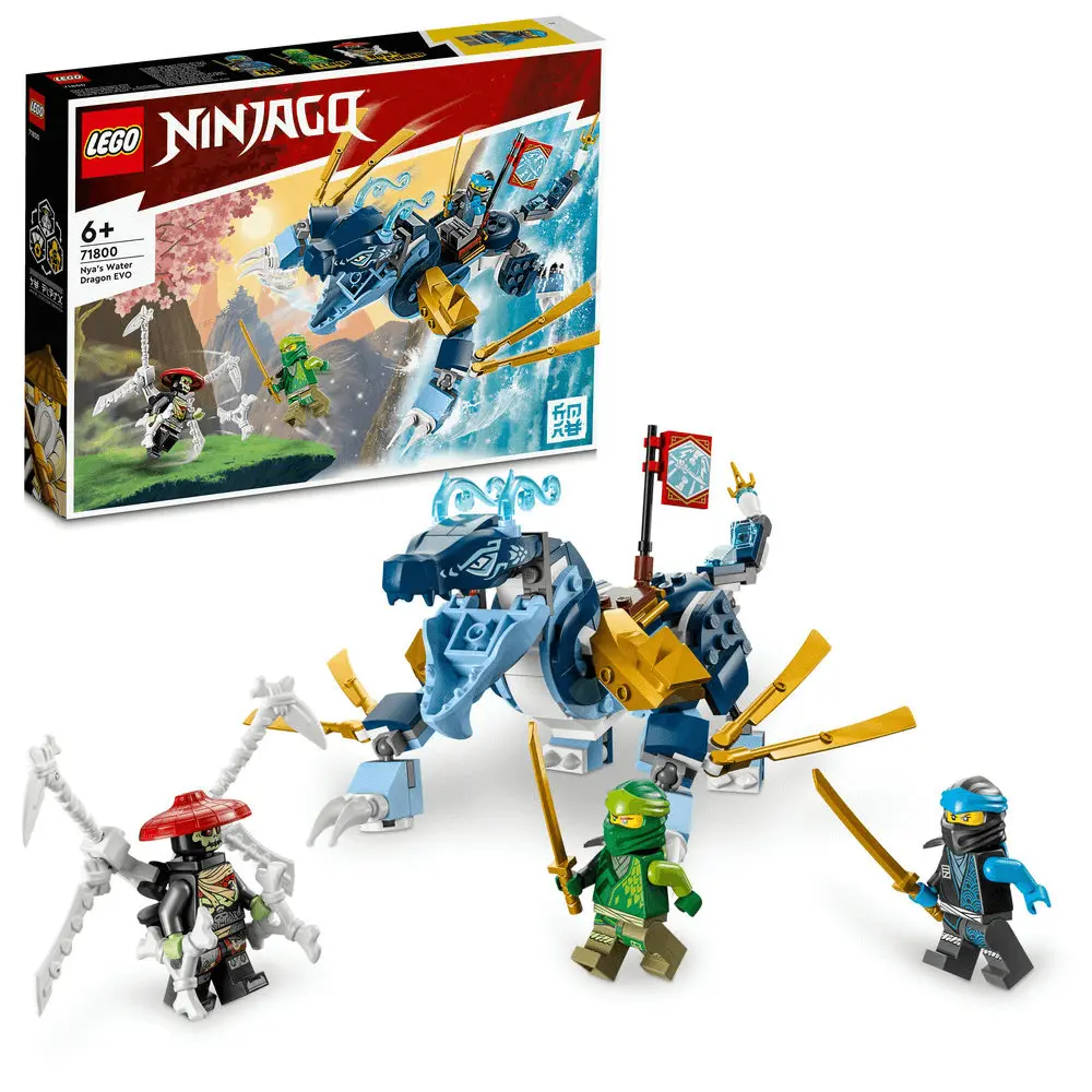 Jucarii in Reclama TV - Joc de Constructie LEGO® Ninjago - Dragonul de apa EVO al Nyei 71800, 173 piese