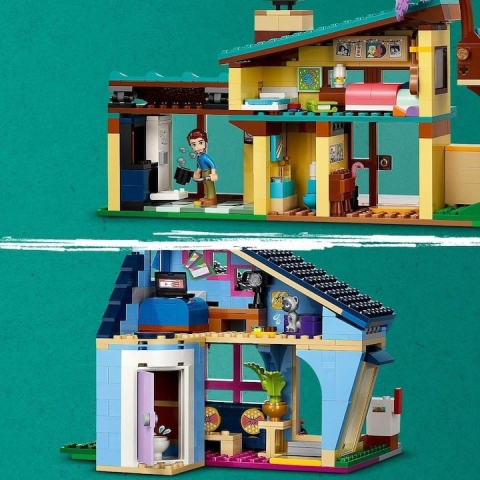Joc de Constructii - LEGO Friends Olly and Paisley's Family Houses  1126 Piese [10]