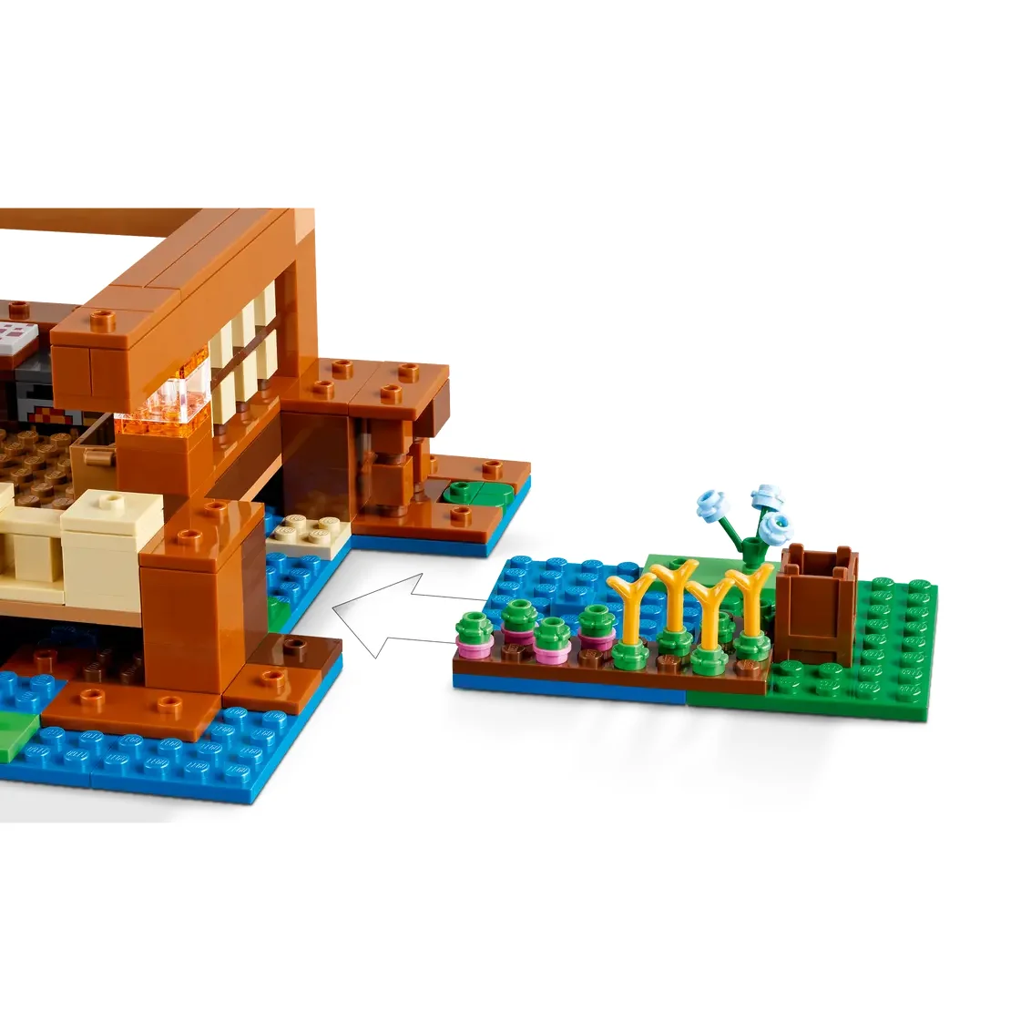 Joc de Constructii LEGO MINECRAFT 21256 THE FROG HOUSE [4]