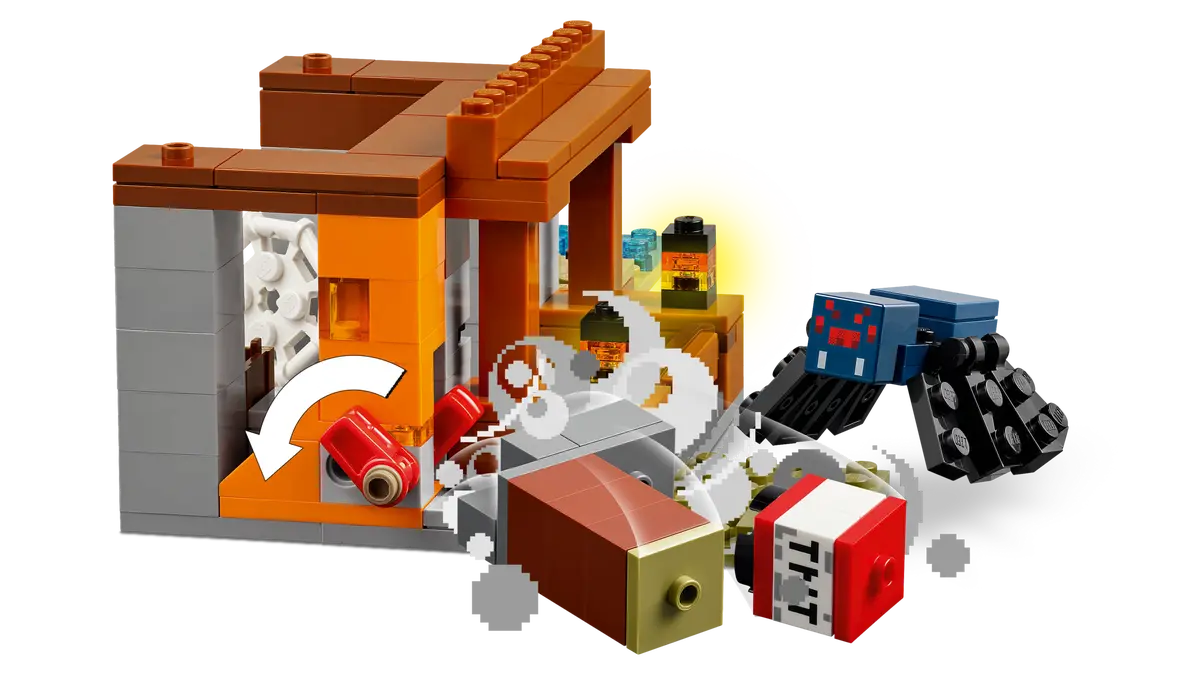 Joc de Constructii LEGO Minecraft 21269 The Armadillo Mine Expedition - 247 piese, 8+ ani [3]