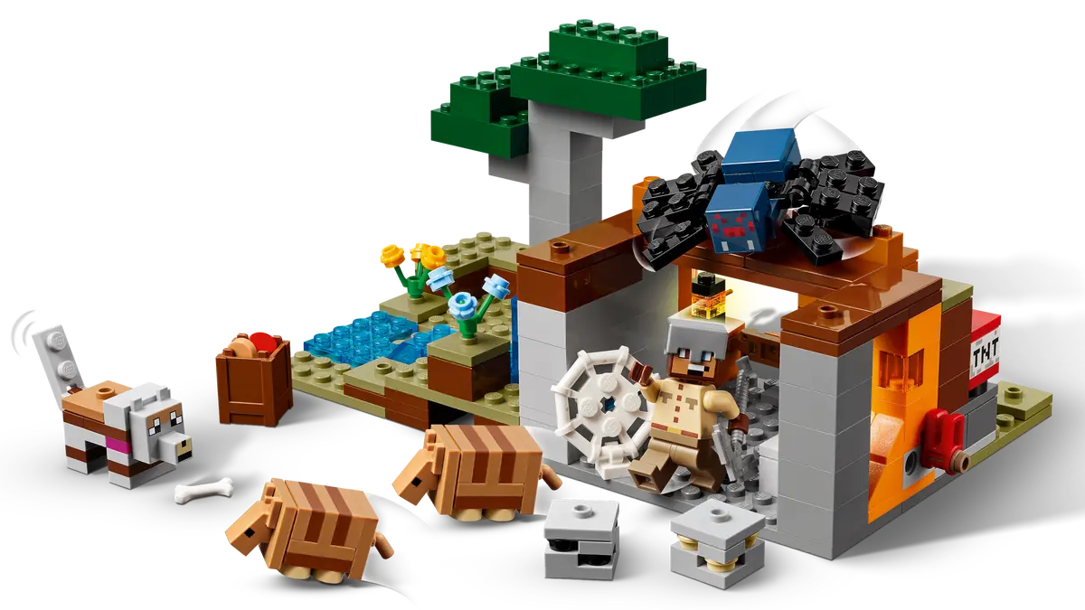 Joc de Constructii LEGO Minecraft 21269 The Armadillo Mine Expedition - 247 piese, 8+ ani [2]