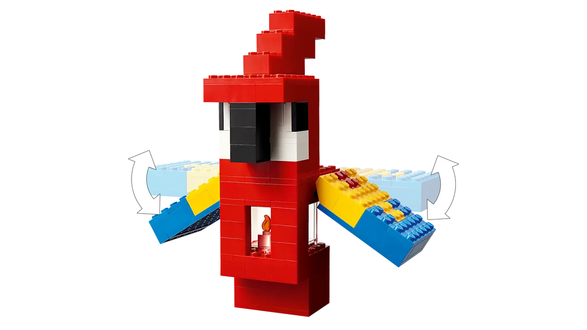 Joc de Constructii - Lego Minecraft Parrot Houses 535buc - 8 Ani + [7]