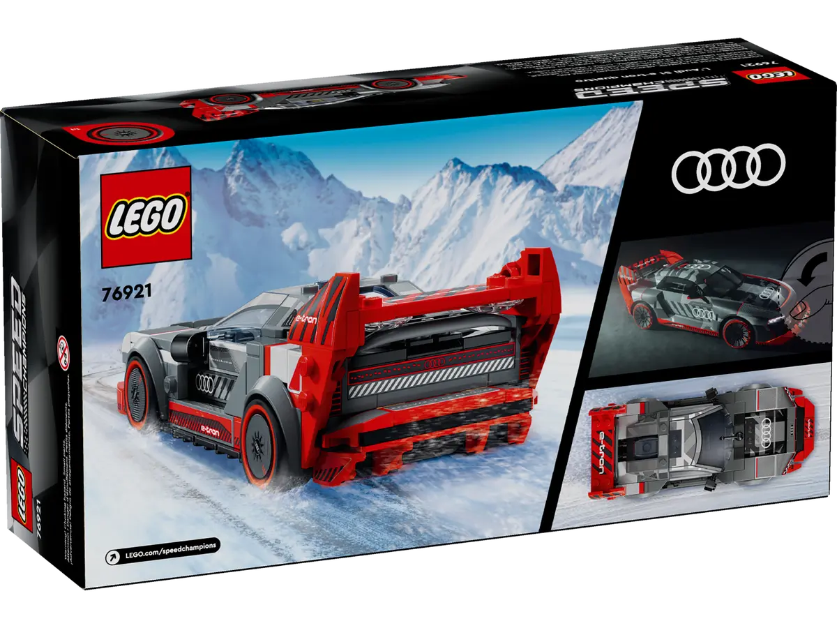 Joc de Constructii LEGO® Speed Champions  Mașină de Curse Audi S1 76921 E-Tron Quattro [7]