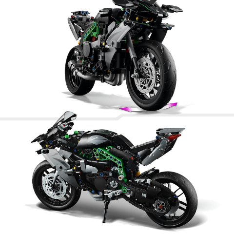 Joc de Constructii  LEGO® Technic  Motocicleta Kawasaki Ninja H2R [6]