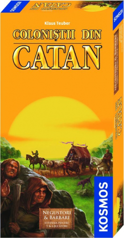 Jocuri de societate - Joc de societate Colonistii din Catan, Negustori&Barbari, Extensie 5/6 Jucatori