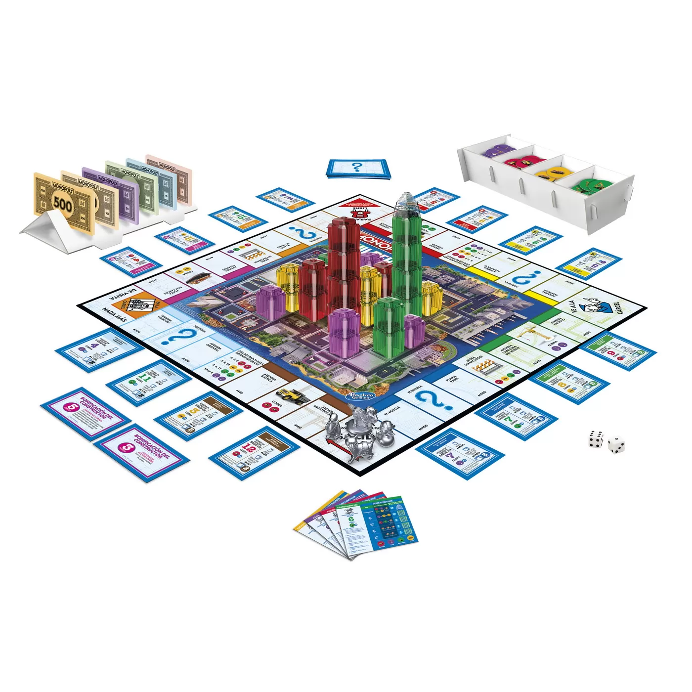 Joc de Societate Interactiv - Hasbro Monopoly Builder - Constructorul , Original Hasbro in Limba Romana [1]