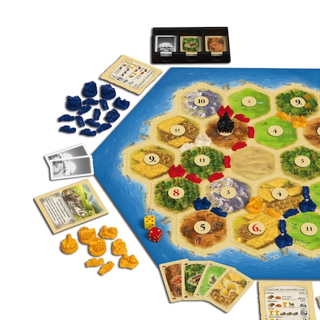Joc de societate Kosmos Catan, Jocul de baza [1]