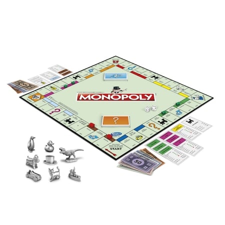 Joc de Societate Monopoly Clasic, Joc de Tranzactii Imobiliare cu Strazile din Bucuresti, Original Hasbro in Limba Romana [7]