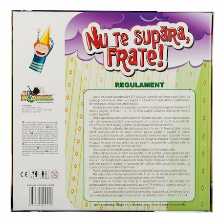 Joc de societate Nu te supara frate , 2 - 4 jucatori [1]