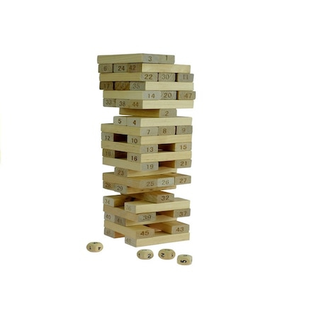 Jocuri de societate - Joc Jenga din lemn