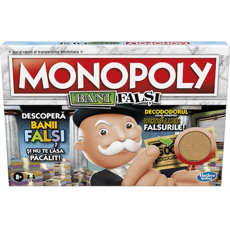 Joc Interactiv Ultra Monopoly - HASBRO - Monopoly Bancnote False , Original in Limba Romana [1]
