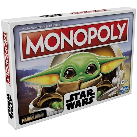 Joc Monopoly  Original Hasbro  Star Wars -  Verde Junior - Limba Romana [2]