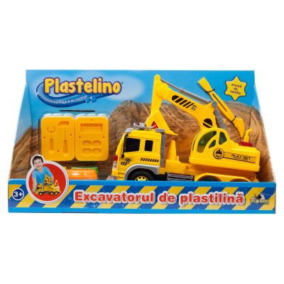 Rechizite si papetarie pentru copii - Joc Plastelino Excavatorul De Plastilina Noriel