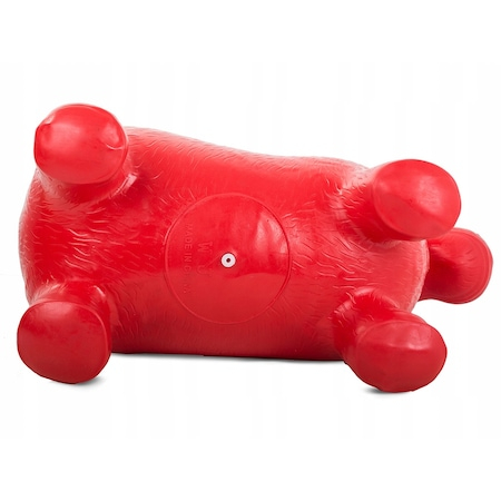 Jucarie calut gonflabil jumper pentru copii, 58x20x50cm, rosu [4]