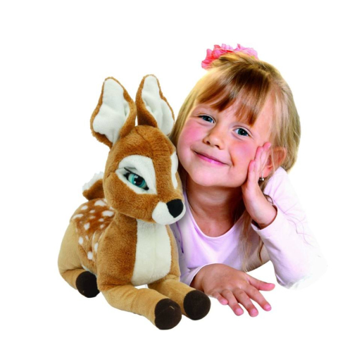 Jucarie de Plus Interactiva cu 6 Functii diferite de Actiune , Emotion Pets Praline Giochi Preziosi , 30 CM [3]