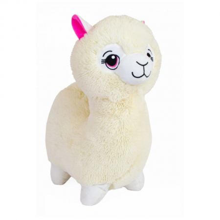 Jucarie de plus, Lama alba 50cm [1]