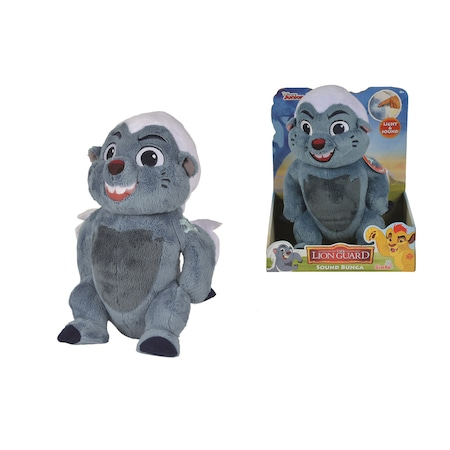 Jucarii & jocuri - Jucarie de plus Simba, Garda Leu, Bunga cu lumini si sunete, 35 cm