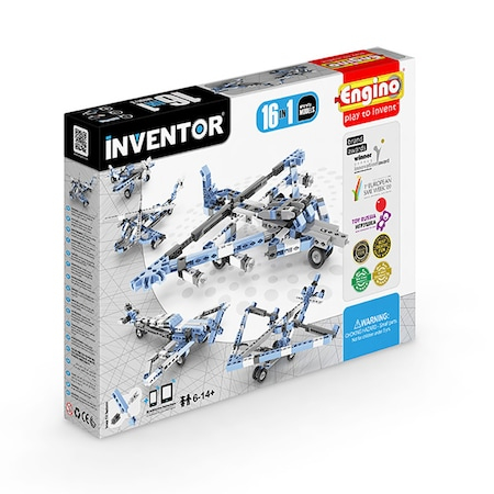 Jucarie Engino Inventor 16 in 1 - Avioane [2]