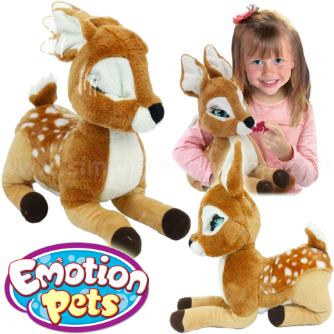 Jucarie Interactiva de Plus GIOCHI PREZIOSI Caprioara Praline Emotion Pets Cry [9]