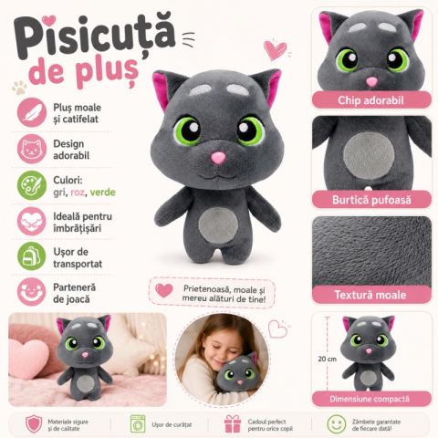 Jucarii & jocuri educative - Jucarie Interactiva de Plus, New  Talking TOM Mini Friends, Prietenul meu Vorbaret