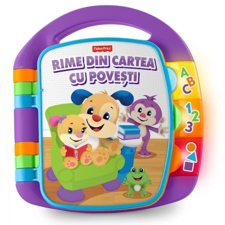 Librarie online - Jucarie interactiva Fisher Price, Laugh&Learn,  Minunata Carte de Povesti  in Limba Romana
