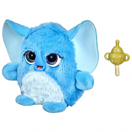 Jucarie interactiva Fuzzalots, elefant de plus turcoaz, HSF1779T [1]
