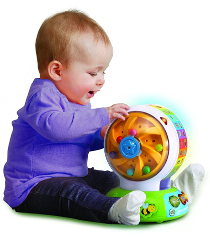 Jucarie Interactiva  cu Sunete si Lumini pentru Bebelusi  -  Alfabet cu Animalute, Vtech in Limba Romana  -  Invata prin Joaca, +6 luni [1]