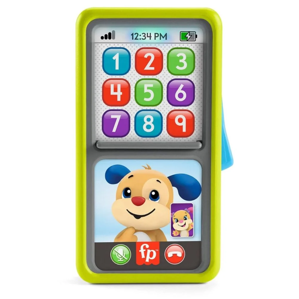 Jucarie Interactiva pentru  Bebelusi FIsher Price, Laugh and Learn, Smartphone interactiv, 2 in 1, in Limba Romana [1]