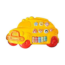 Jucarie Interactiva pentru Bebelusi - Pianina Electrica  tip Masinuta  pentru Copii mici - Joaca prin Invatare - Lumini și Sunete [4]