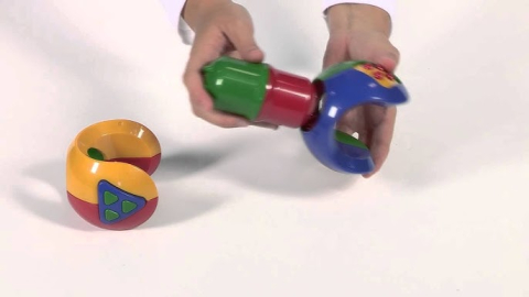 Jucarie Senzoriala pentru Bebelusi TOLO - Minge in forma de Puzzle, 3 in 1, Interactiva, Colorata, 6 luni+ [6]