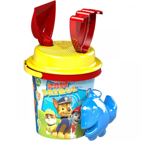 Jucarii, Copii & Bebe - Jucarii pentru plaja si nisip Patrula Catelusilor - Galetusa cu accesorii pentru joaca in nisip Paw Patrol