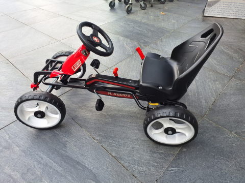 Kart  pentru Copii cu Pedale – Frana si Scaun Reglabil - Force Army [1]