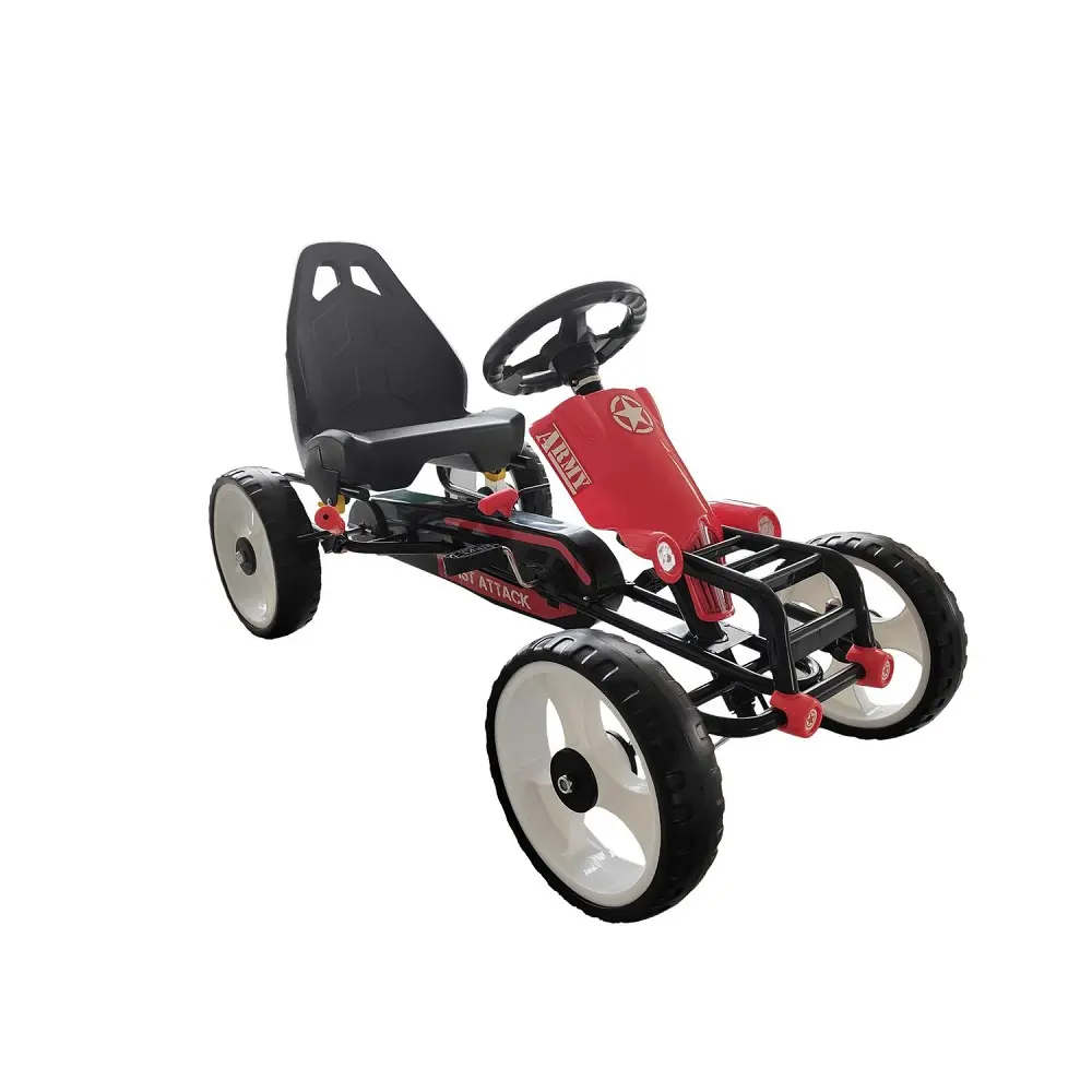 Kart  pentru Copii cu Pedale – Frana si Scaun Reglabil - Force Army [0]